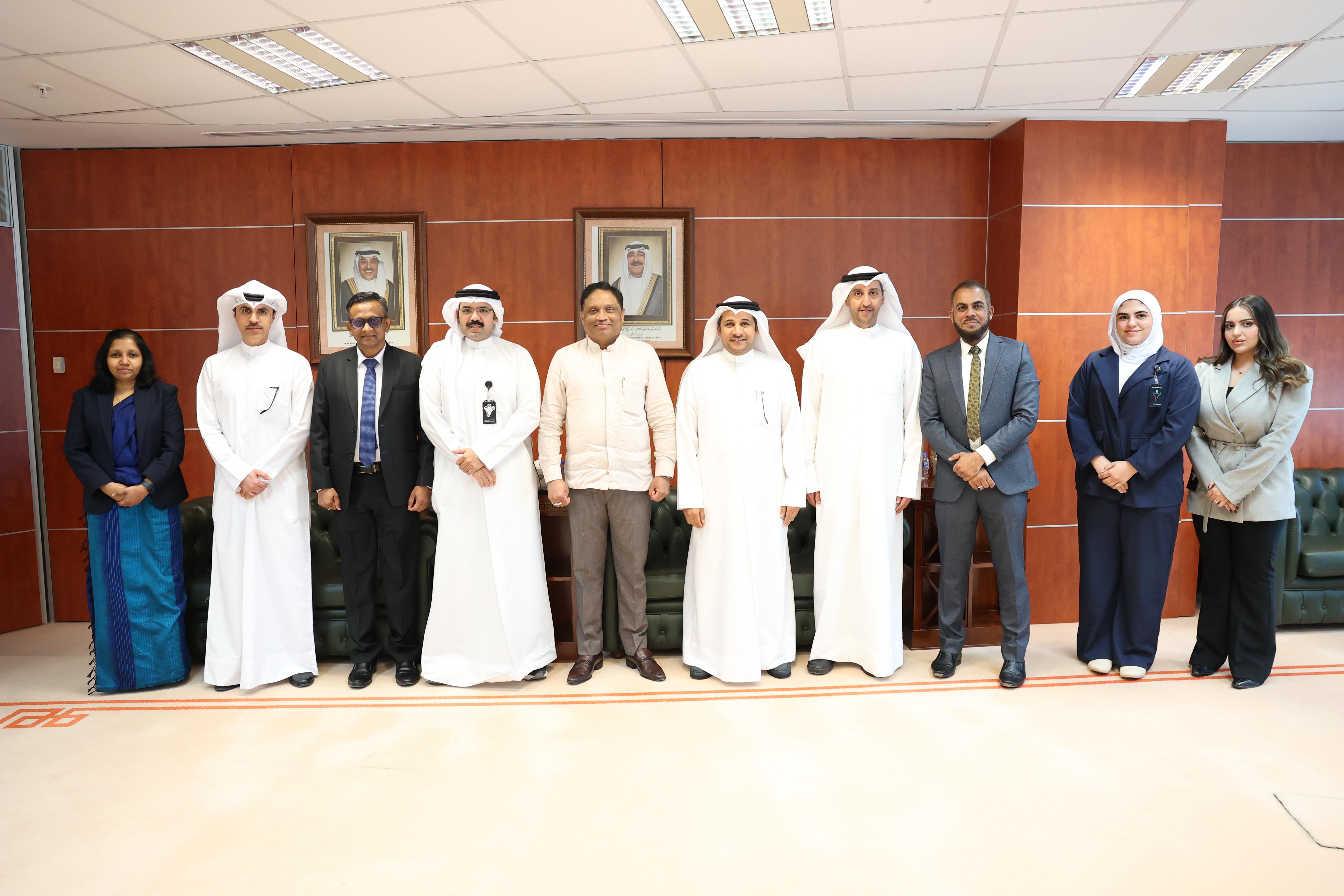 الهيئة العامة للقوى العاملة تستقبل سفير جمهورية سريلانكا الديمقراطية