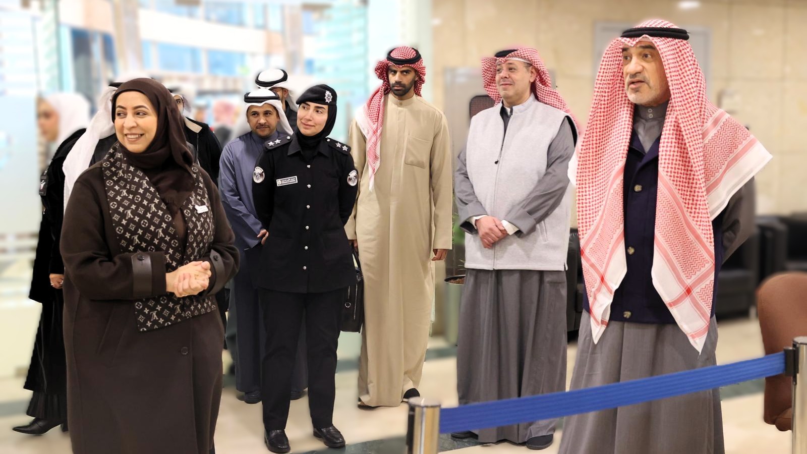 معالي النائب الأول لرئيس مجلس الوزراء ووزير الداخلية يقوم بجولة في الهيئة العامة للقوى العاملة