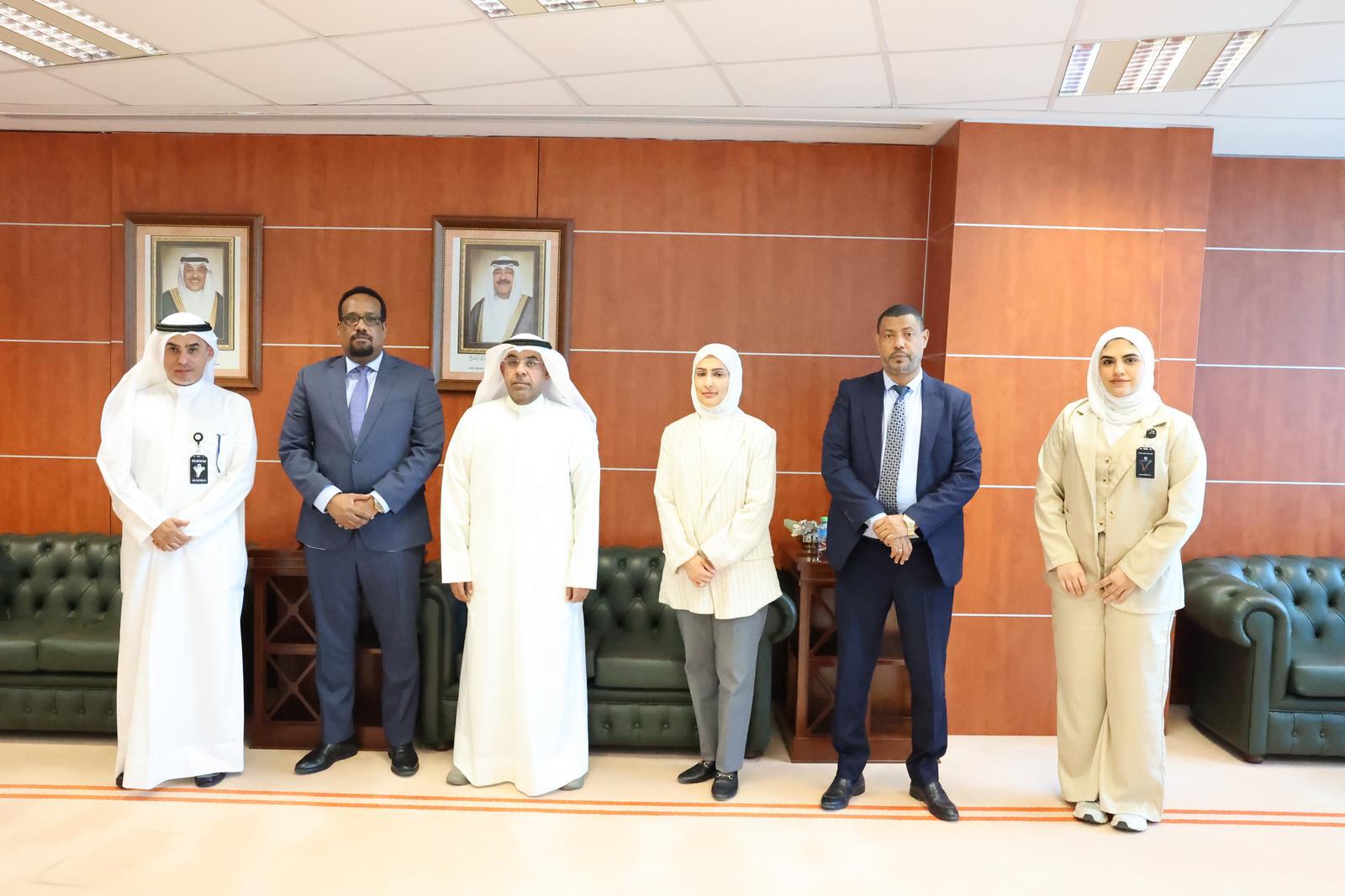 الهيئة العامة للقوى العاملة تستقبل سعادة سفير جمهورية أثيوبيا